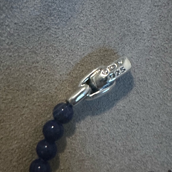 David Yurman Blue Beaded Anchor Bracelet - Picture 3 of 4